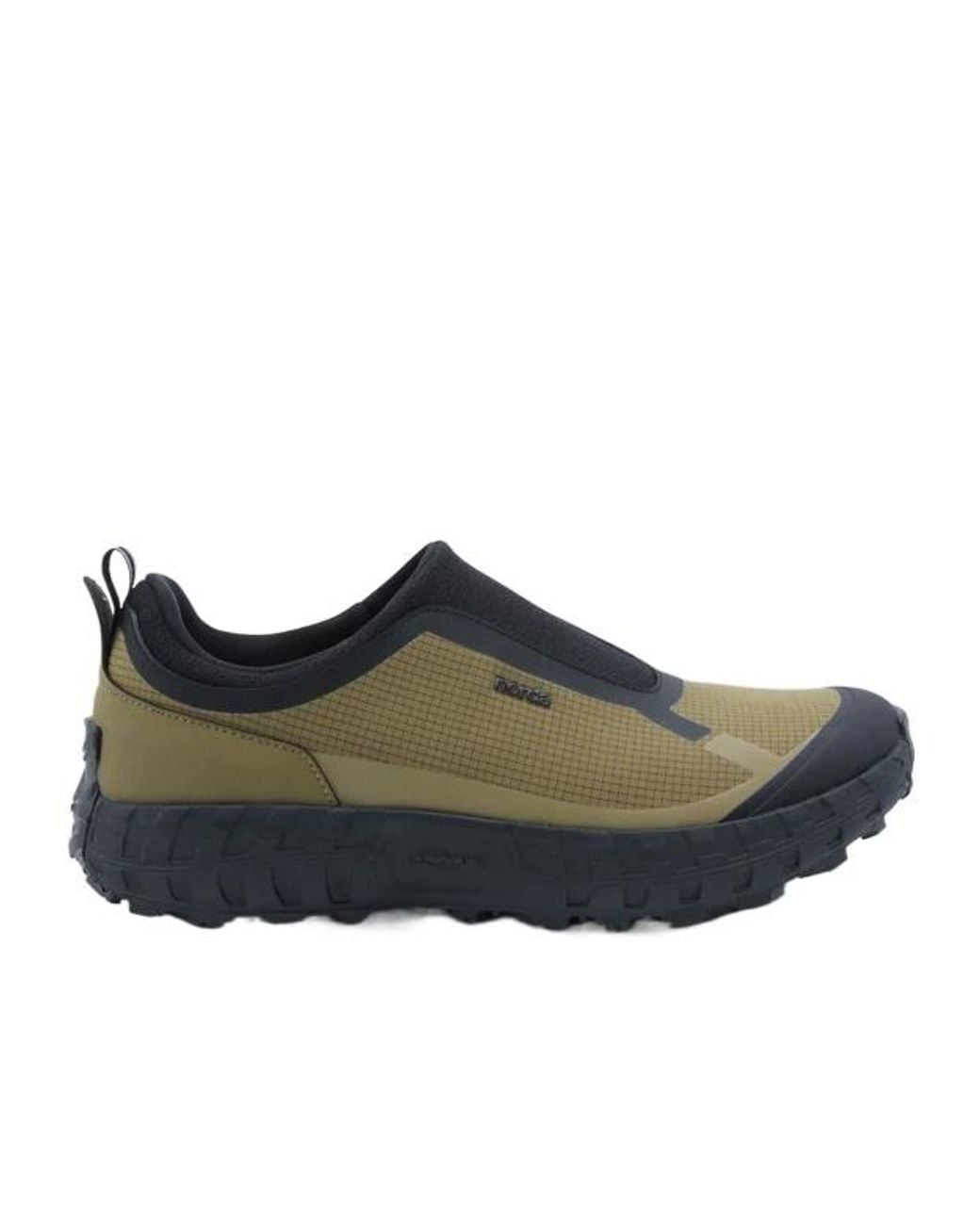 Norda Green Round-Toe Low-Top Sneakers for men