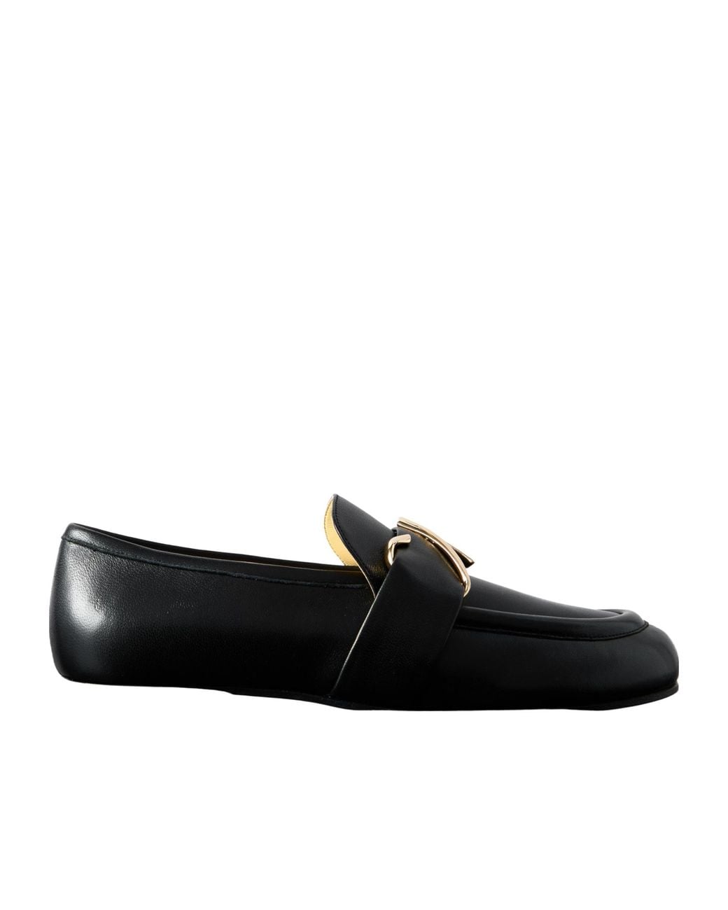 Proenza Schouler Black Decorated Loafers
