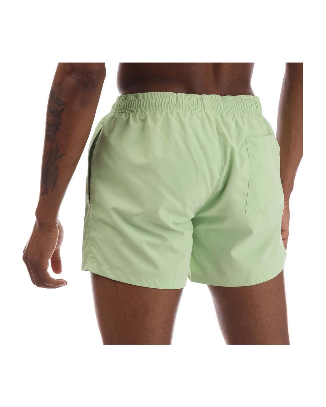 Boss Green Abas Logo Print Swim Shorts for men