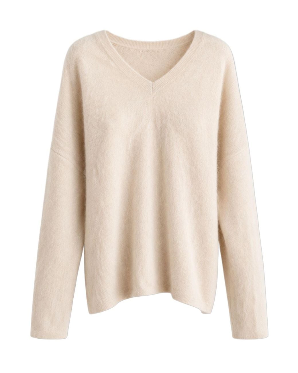 Seventy Natural Long-Sleeved Sweater