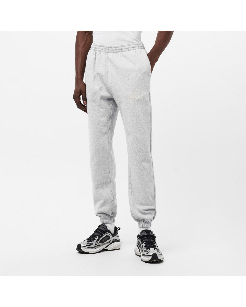 Represent White Versatile And Timeless Trousers for men