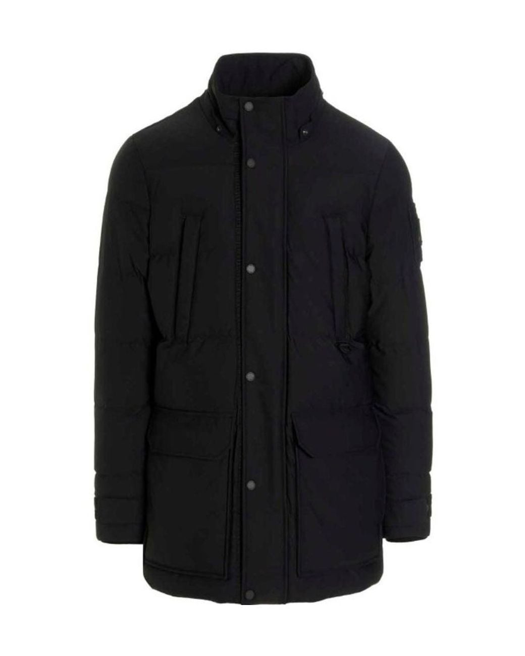 Moose Knuckles Black Valleyfield Padded Jacket for men