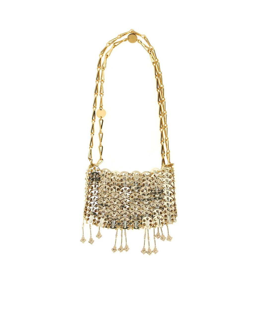 Rabanne Metallic 1969 Crystal Fringe Shoulder Bag