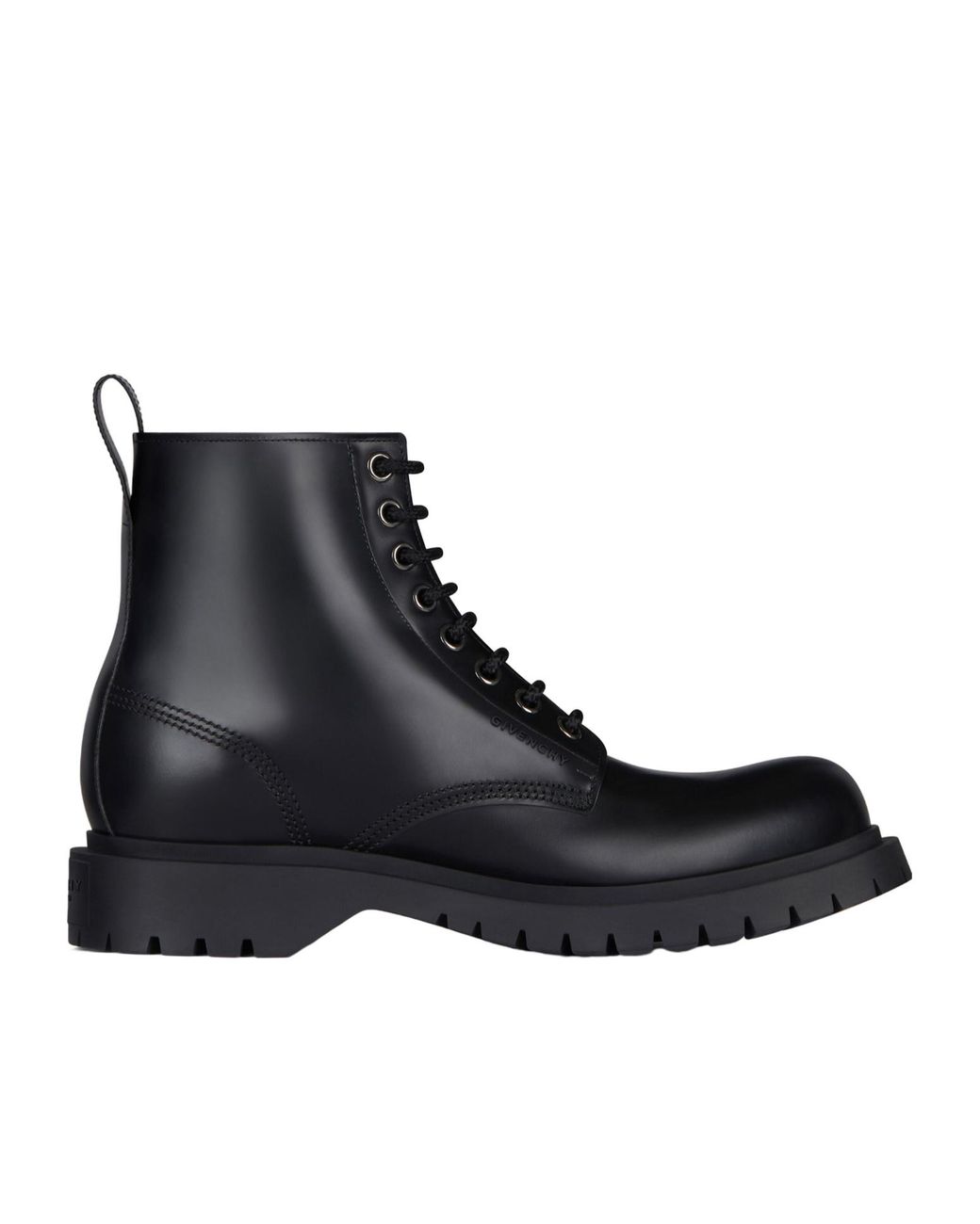 Givenchy Black Boots Bull Leather for men