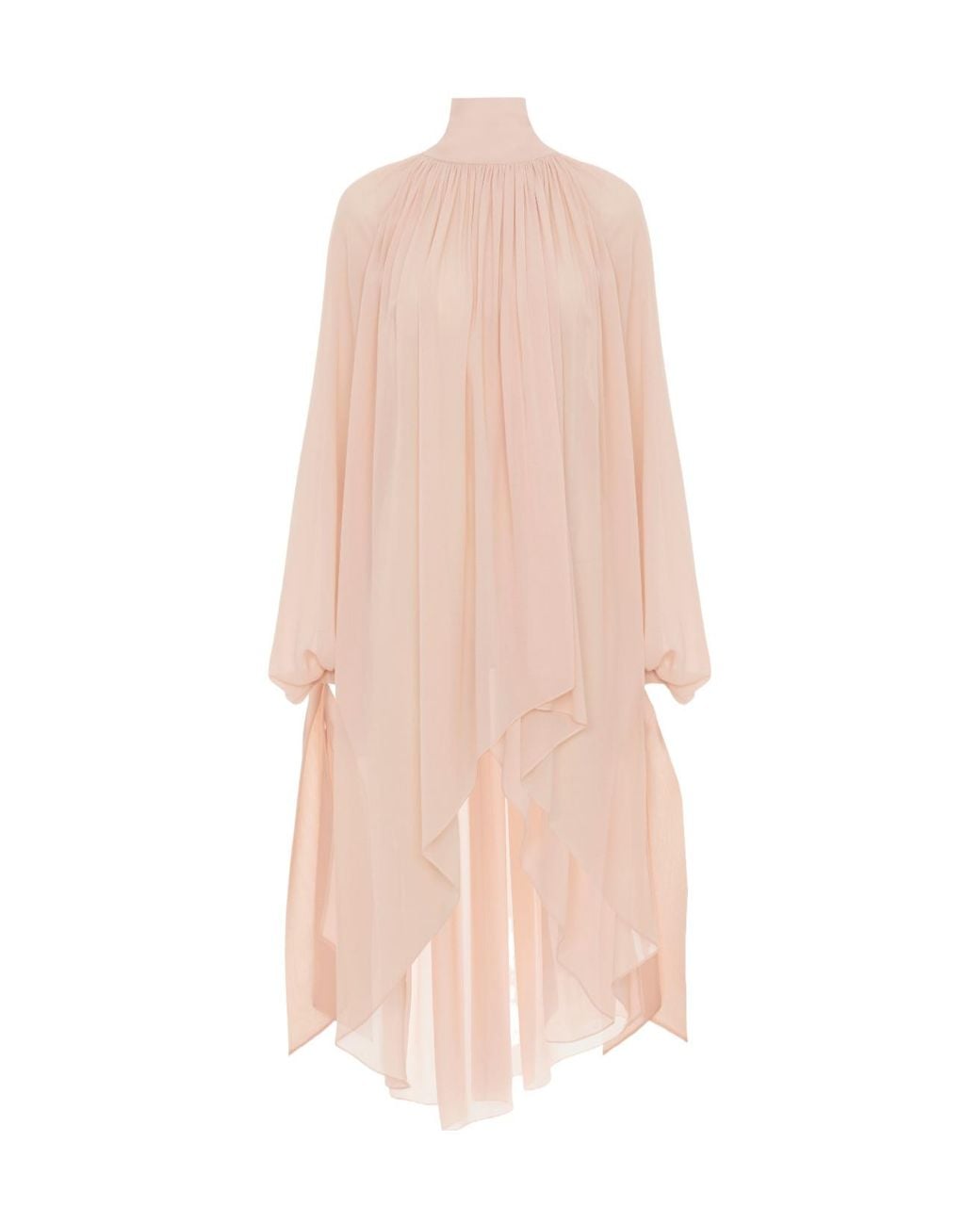 Chloé Pink Georgette Silk Blouse