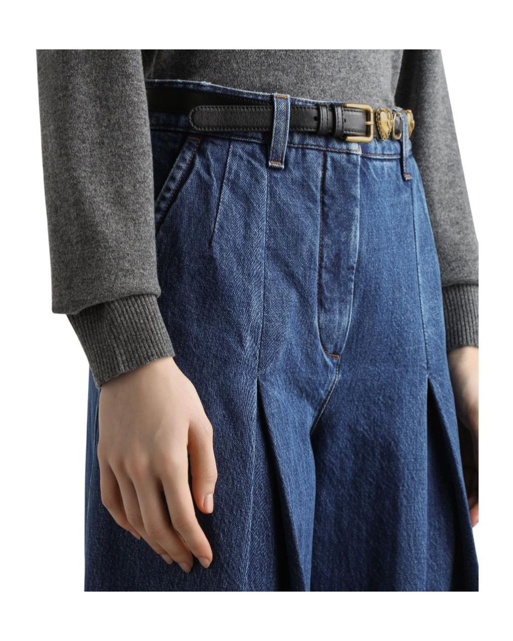 Dolce & Gabbana Blue Dolce & Gabbana 5-Pocket Denim Pants