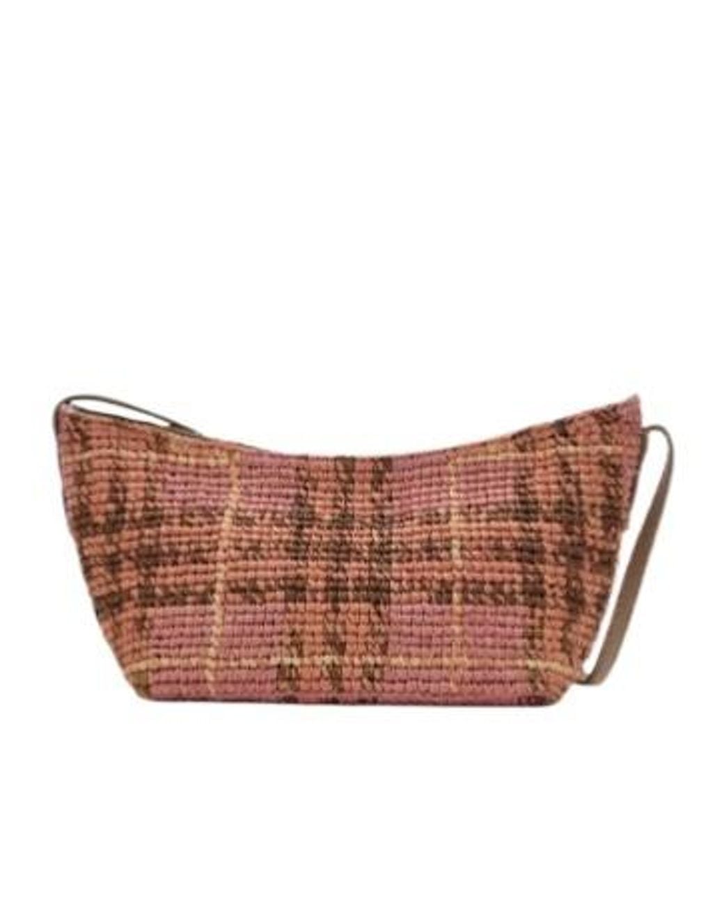 Burberry Brown Margate Zip-Up Mini Shoulder Bag