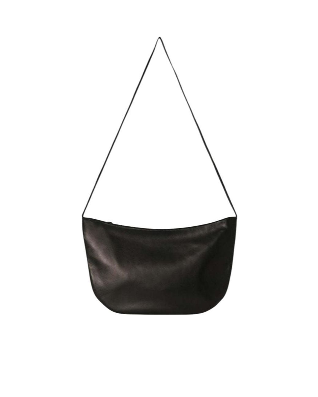 The Row White Ew Izzy Zip-Up Crossbody Bag