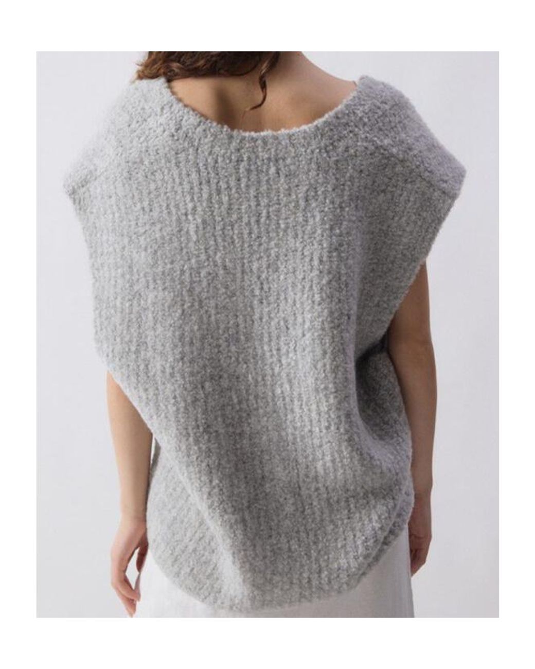 American Vintage Gray Zolly Knitted Vest