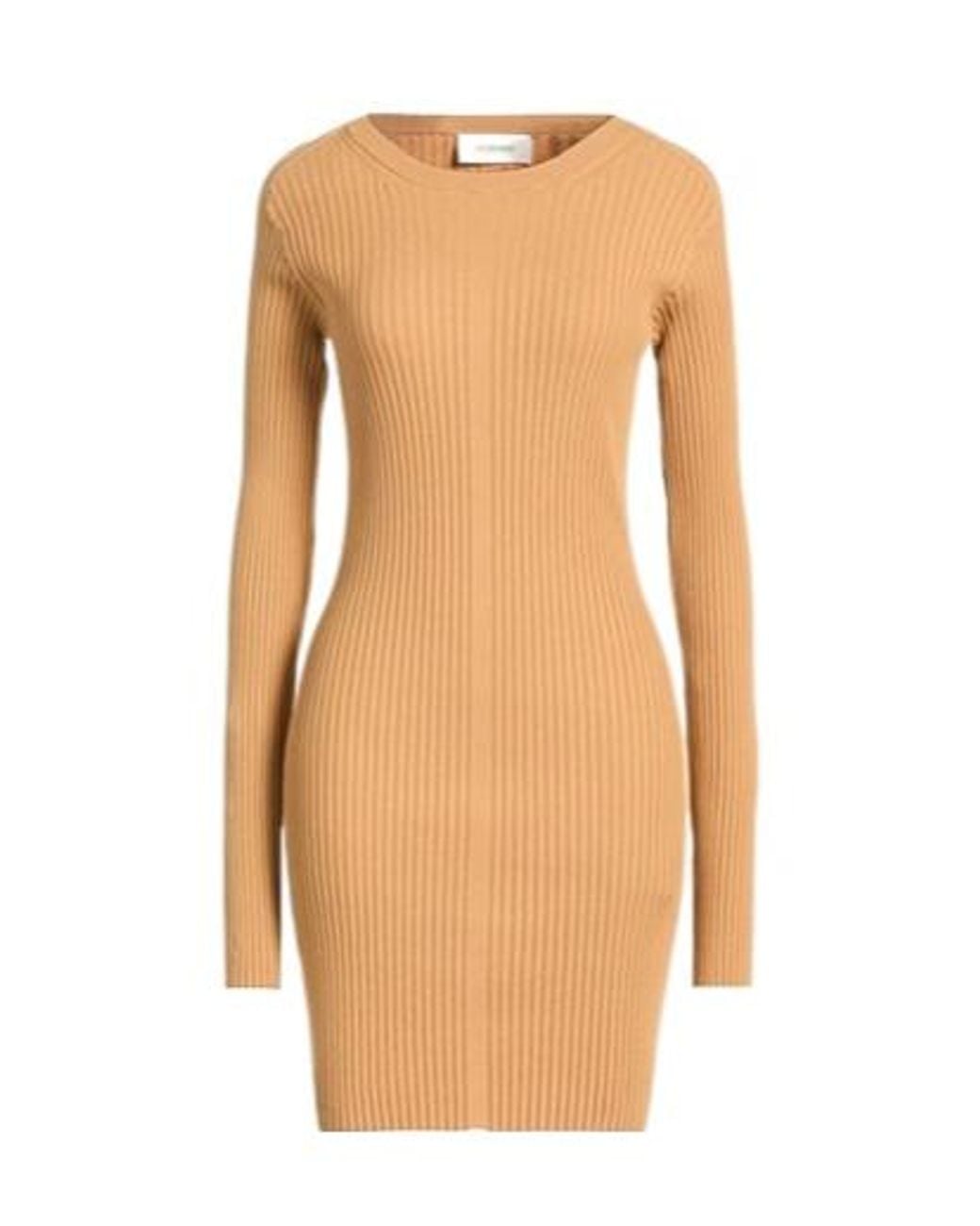 Sportmax Natural Fitted Dress