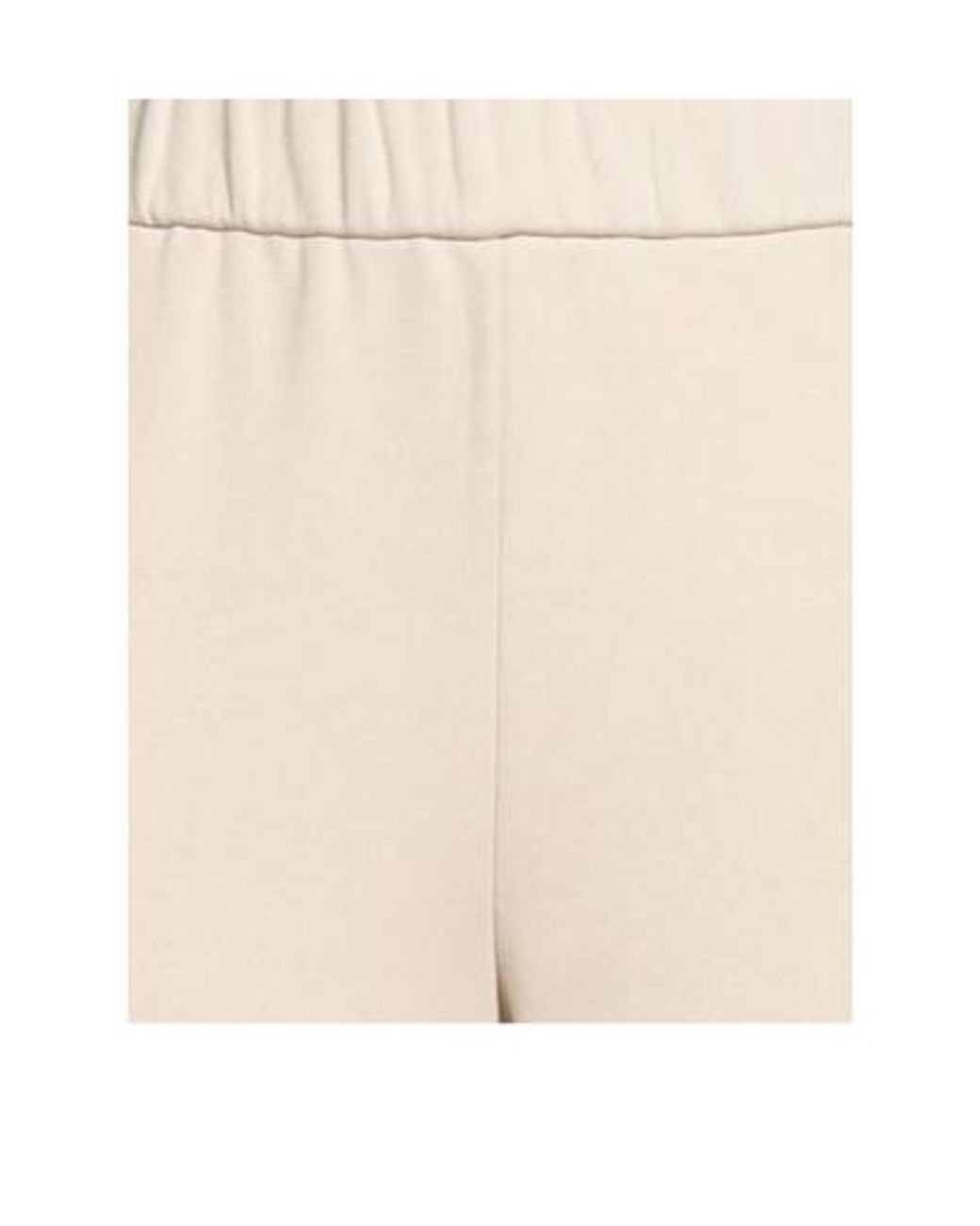 Max Mara Natural Solid-Color Versatile Sports Trousers