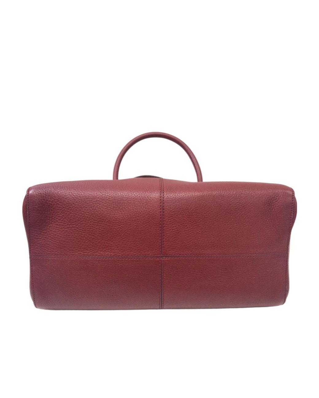 Tod's Red Zip Shoulder Bag