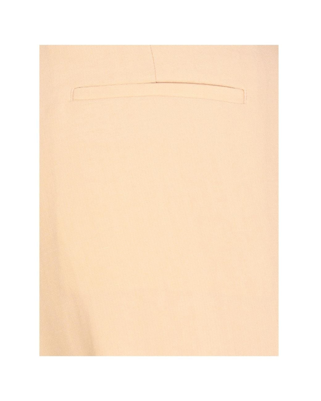 Fabiana Filippi Natural Regular Fit Cropped Trousers