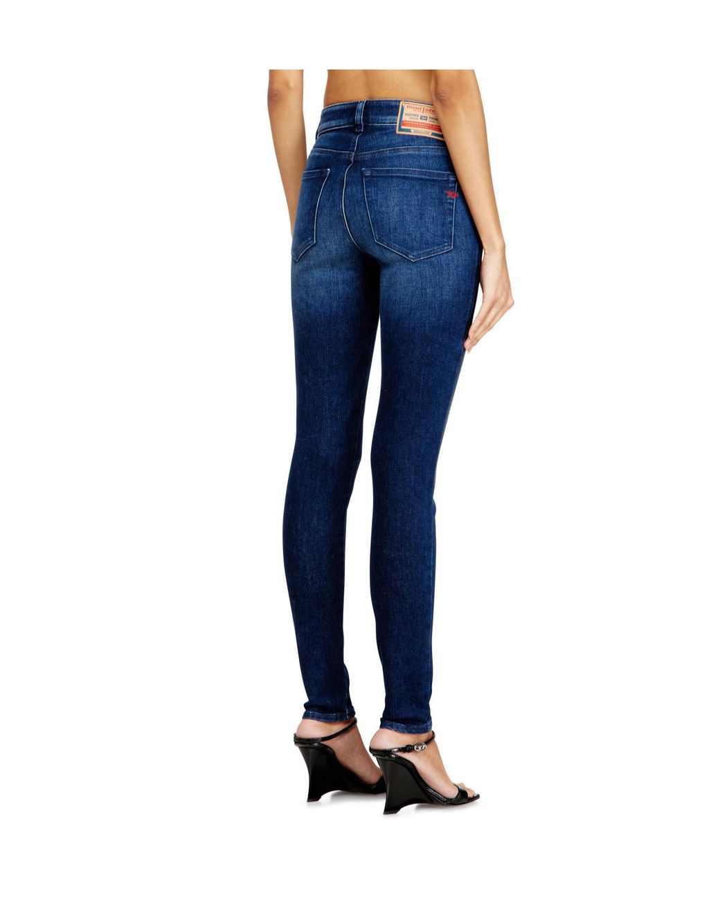 DIESEL Blue 2017 Slandy 09N12 Skinny Jeans