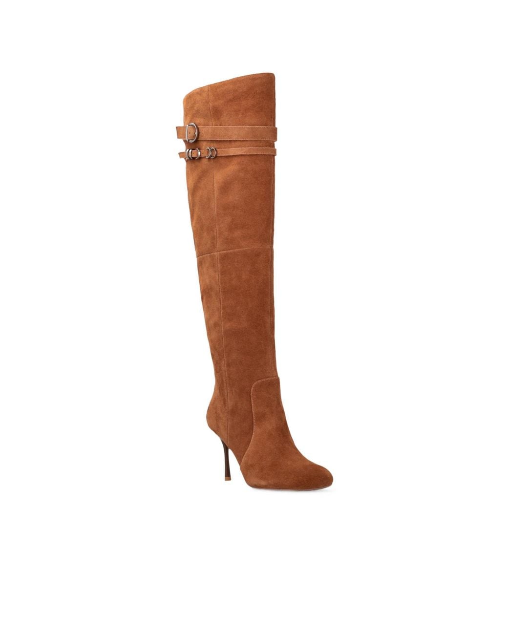 Pinko Brown Suede Boots