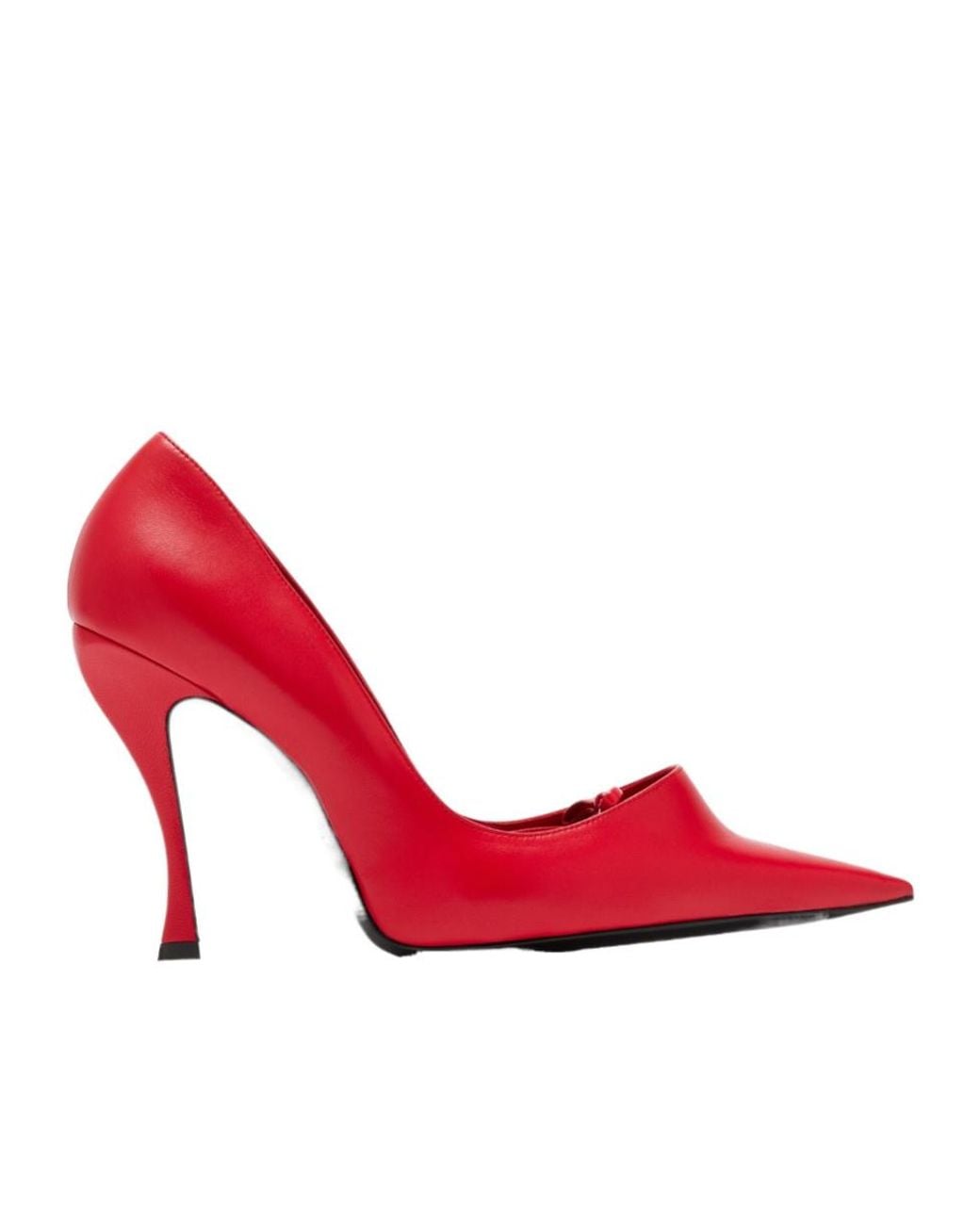 Balenciaga Red Bloom Pumps
