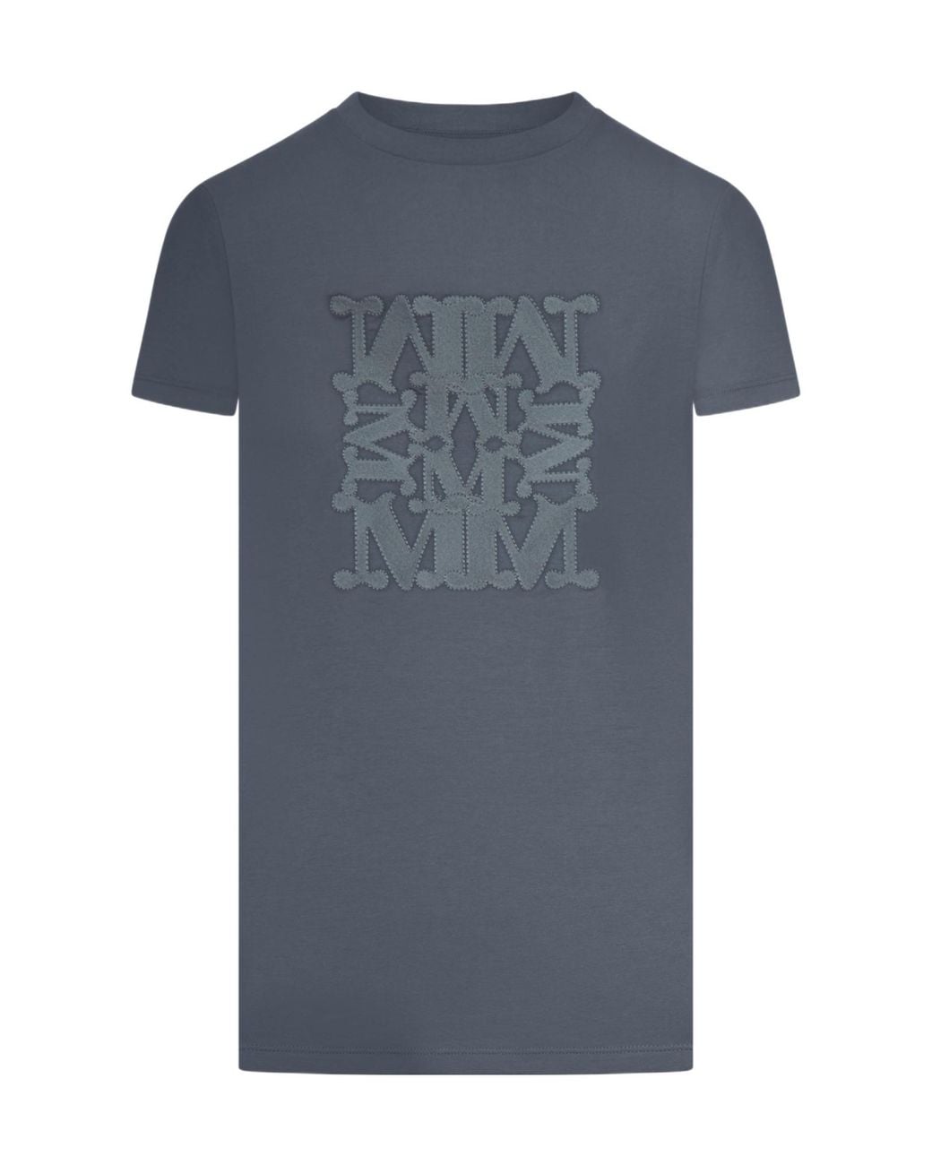 Max Mara Blue Giovane Monogram T-Shirt