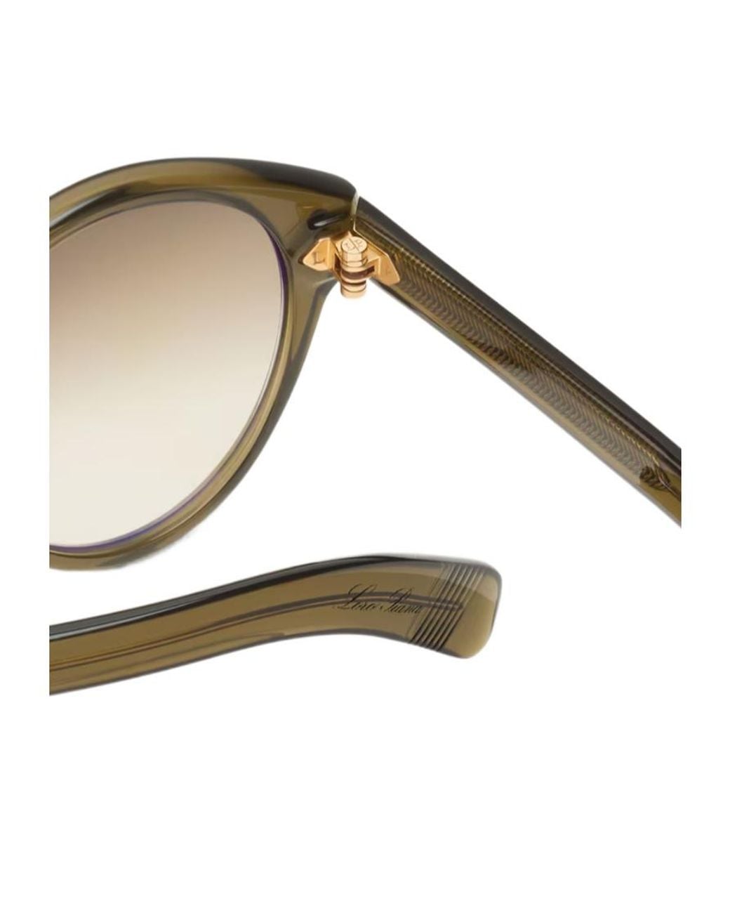 Loro Piana Metallic Joan Sunglasses