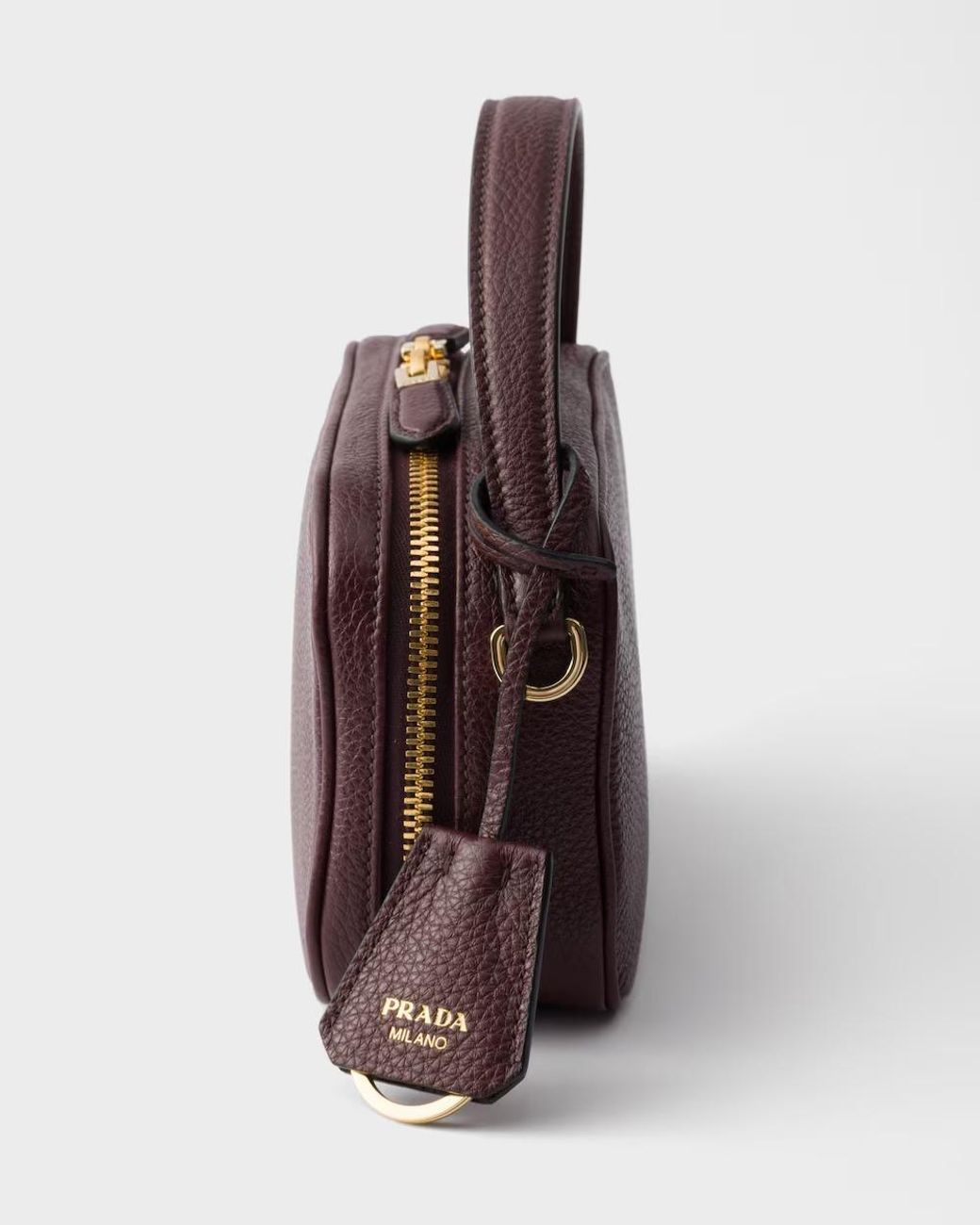 Prada Purple Odette Leather Mini-Bag