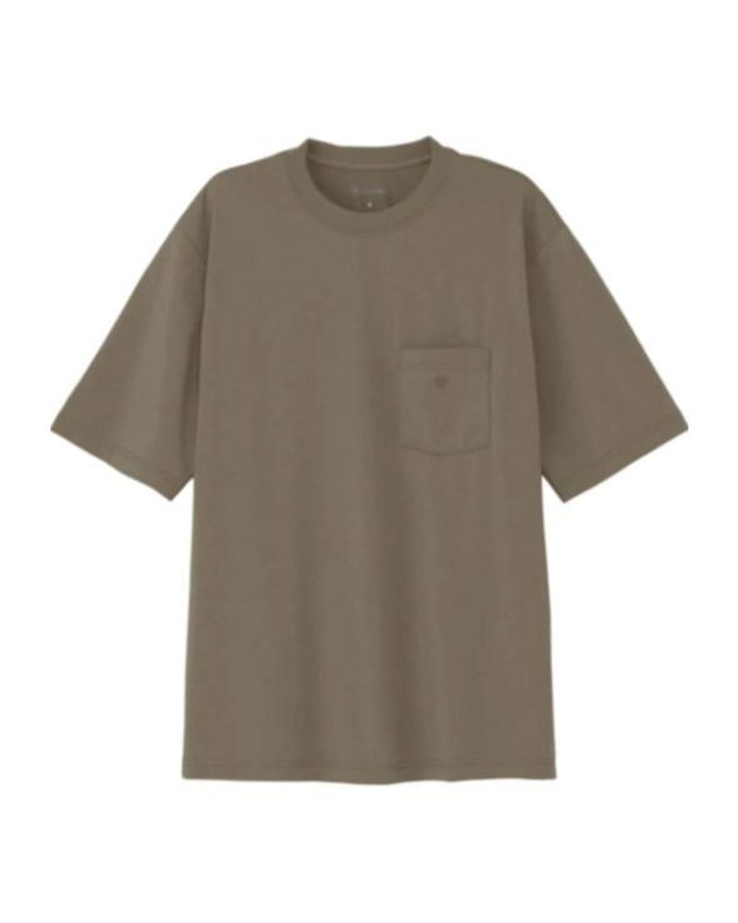 Goldwin Gray Oversized Pocket T-Shirt for men