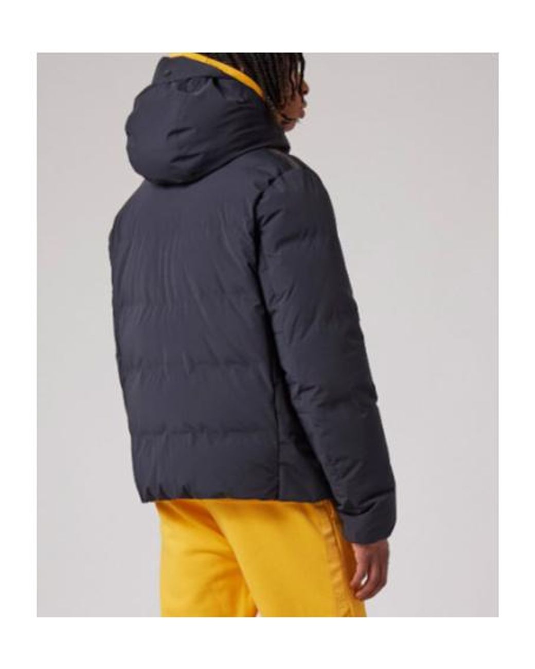 Parajumpers Black Quilted Down Jacket for men