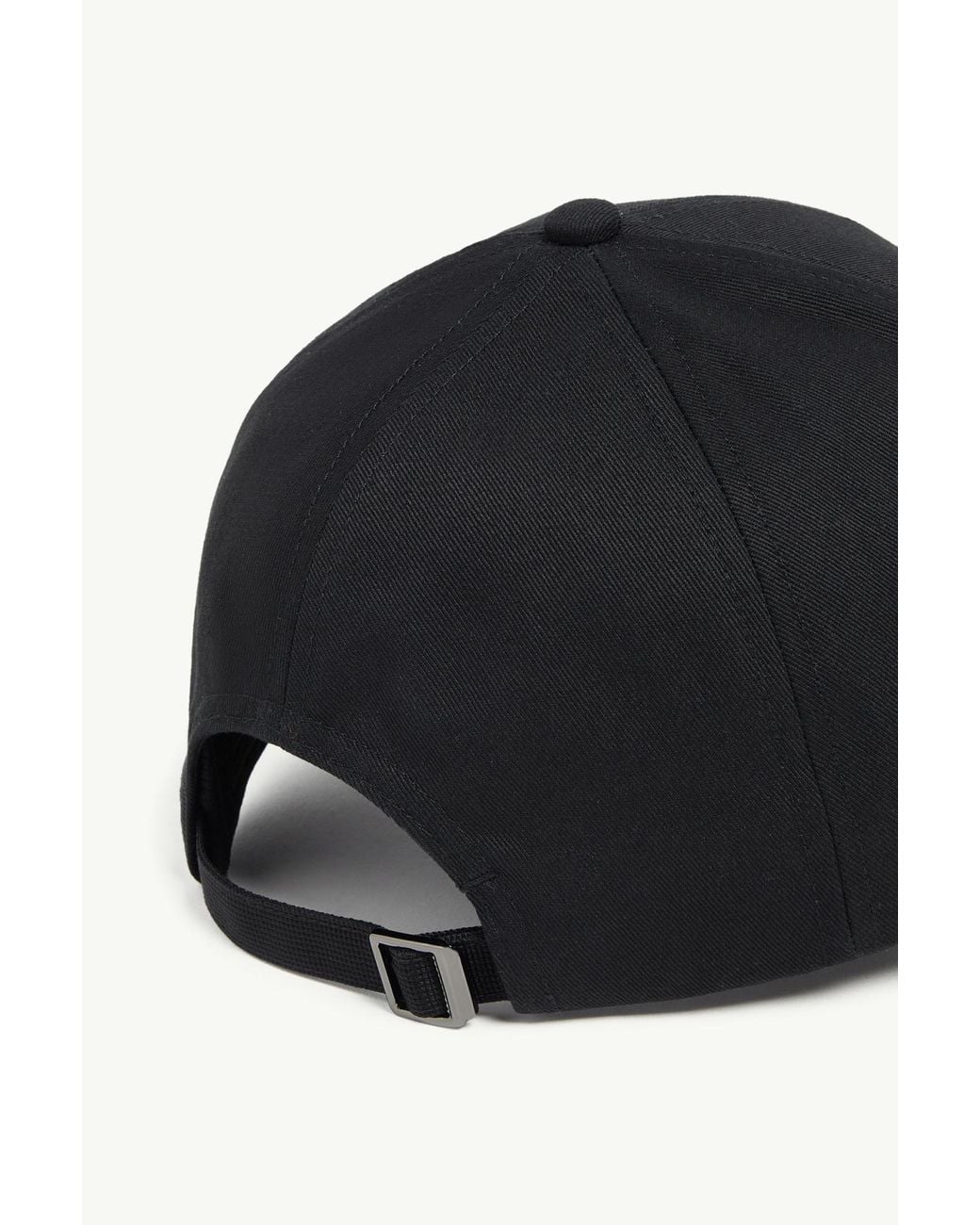 Moncler Blue Logo Patch Curved Peak Baseball Cap