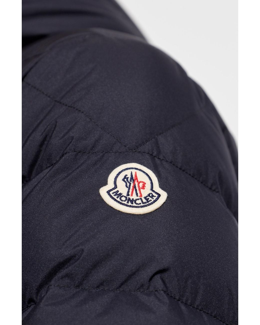 Moncler Blue Montbrocq Hooded Down Jacket for men