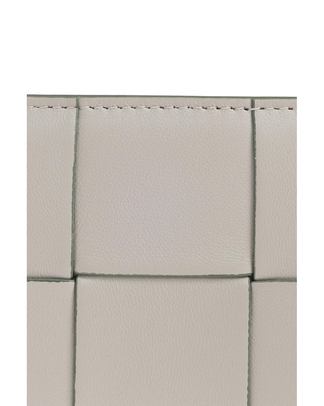 Bottega Veneta Gray Cassette Credit Card Case