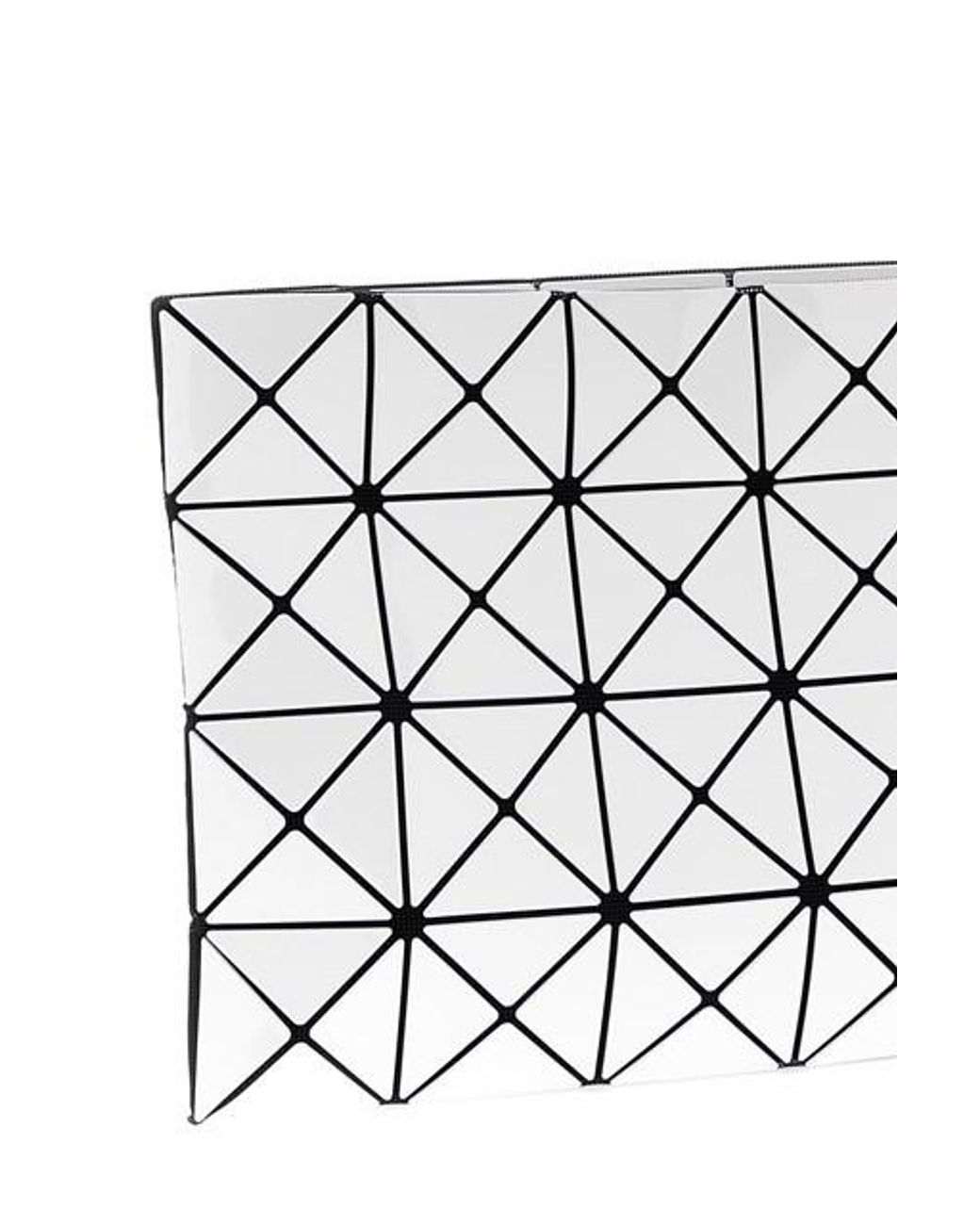 Issey Miyake Black Geometric Pattern Crossbody Bag