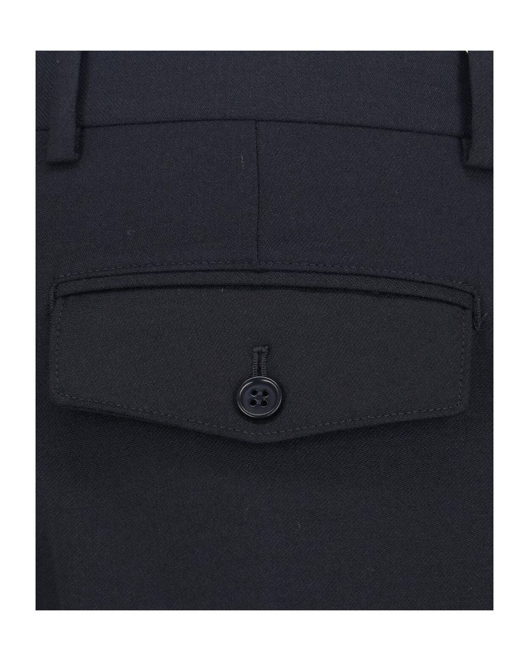 sunflower Blue Straight-Leg Tailored Trousers for men