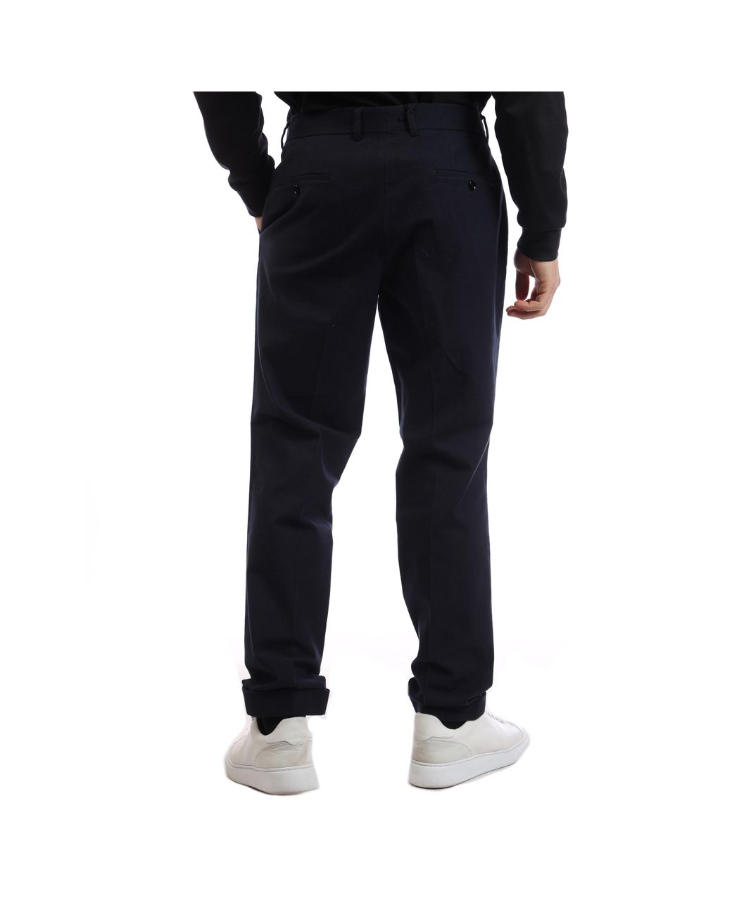 Boss Black Straight Leg Trousers for men