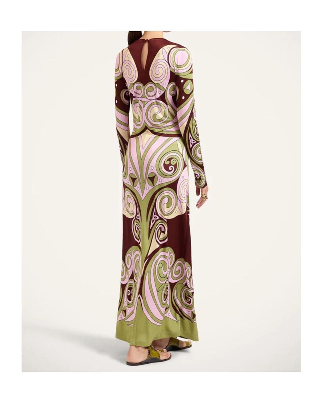 LaDoubleJ Multicolor La Doublej Kells Swirl Fitted Dress
