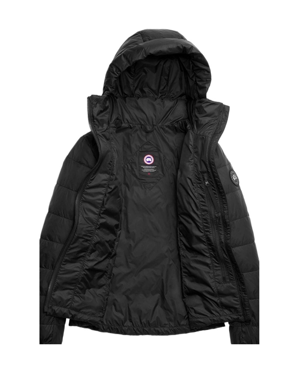 Canada Goose Black Abbott Hoodie Disc