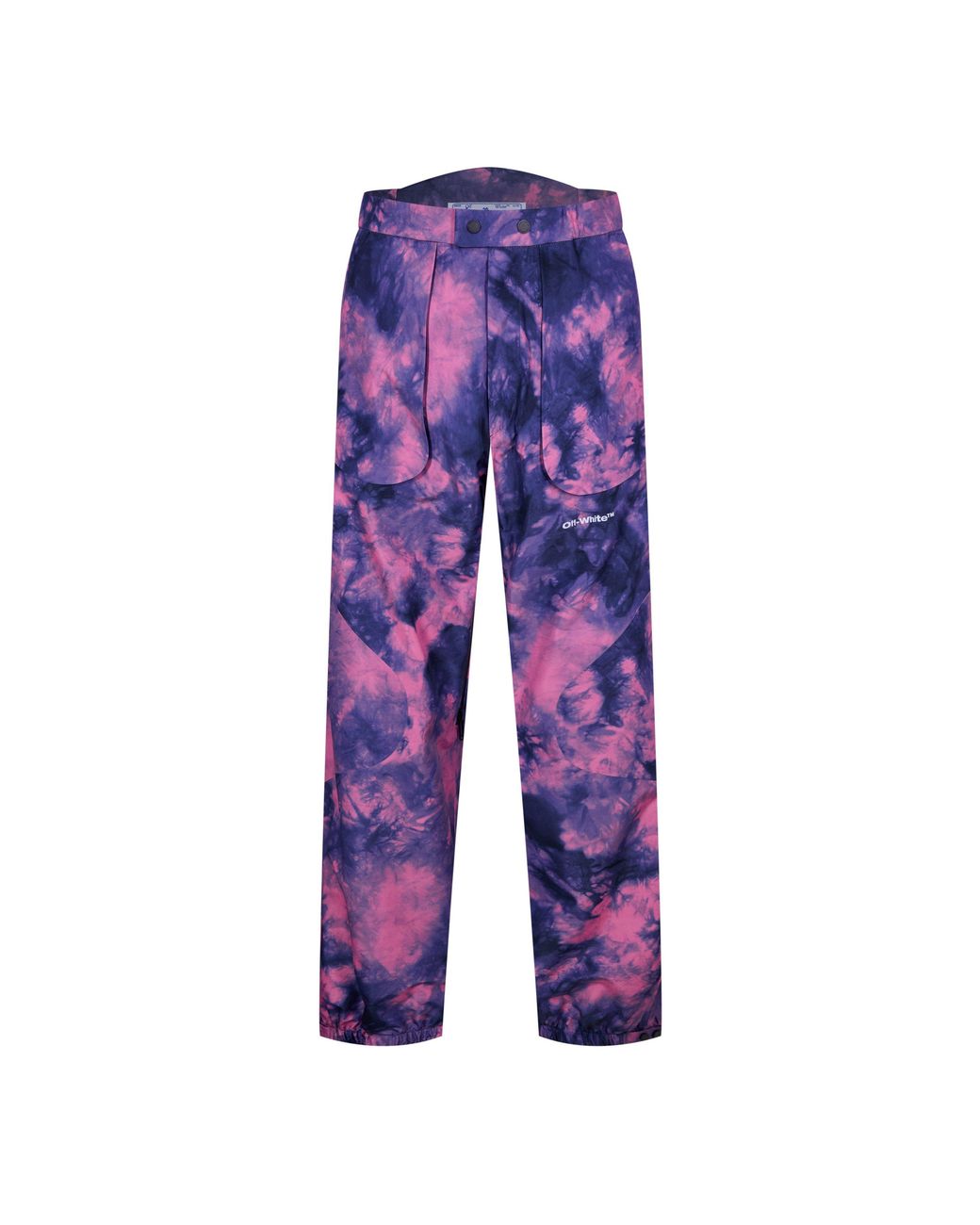 Off-White c/o Virgil Abloh Blue Fashionable And Versatile Trousers for men