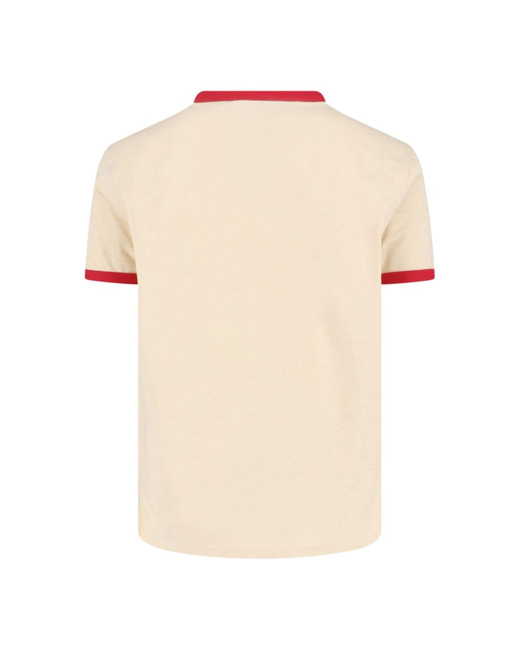 Valentino White Graphic Printed Crewneck T-Shirt for men