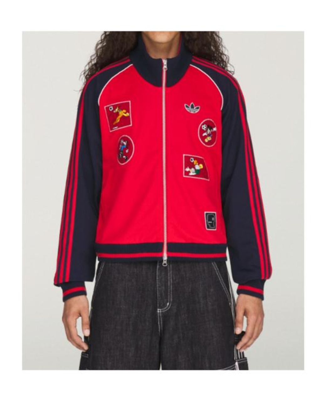 Adidas Red Originals Brain Dead Disney Track Jacket for men