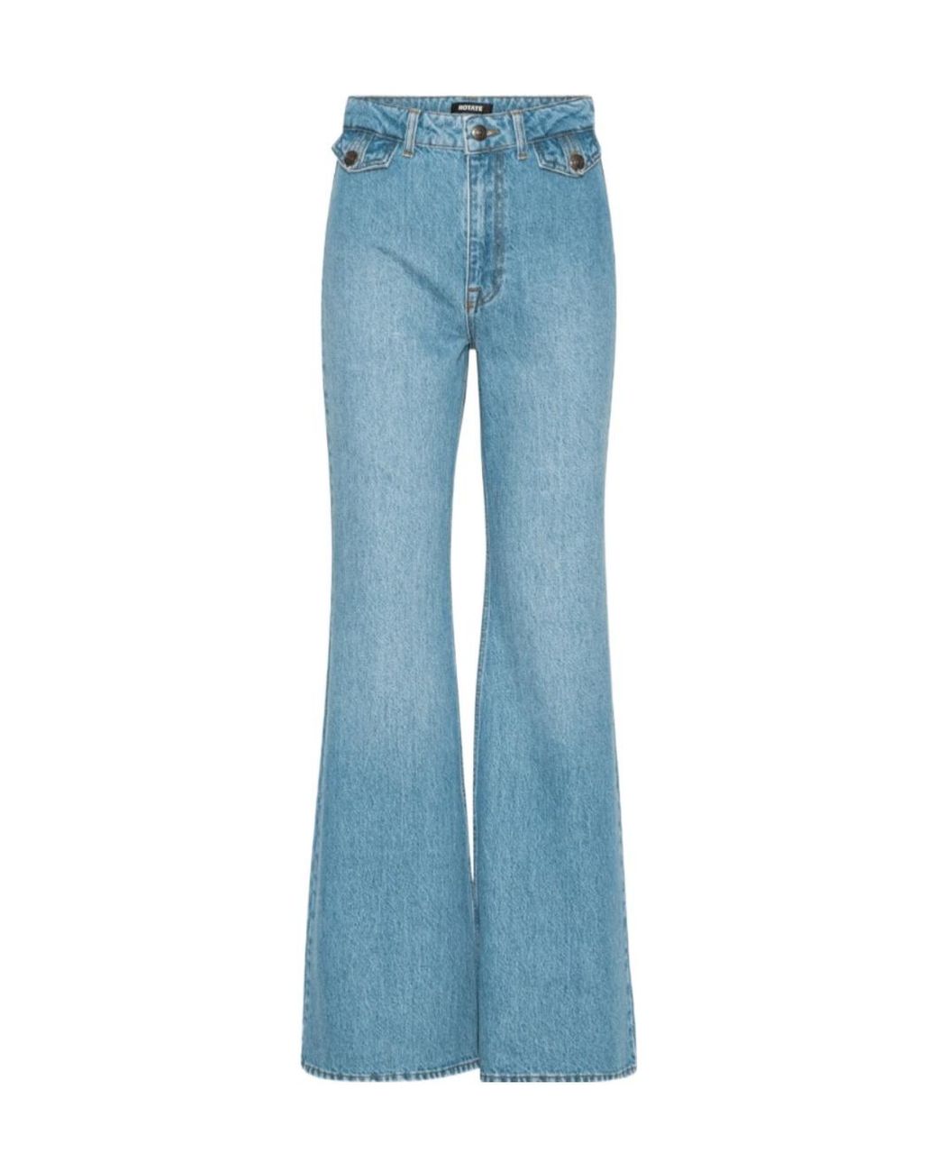 ROTATE BIRGER CHRISTENSEN Blue Flared Jeans