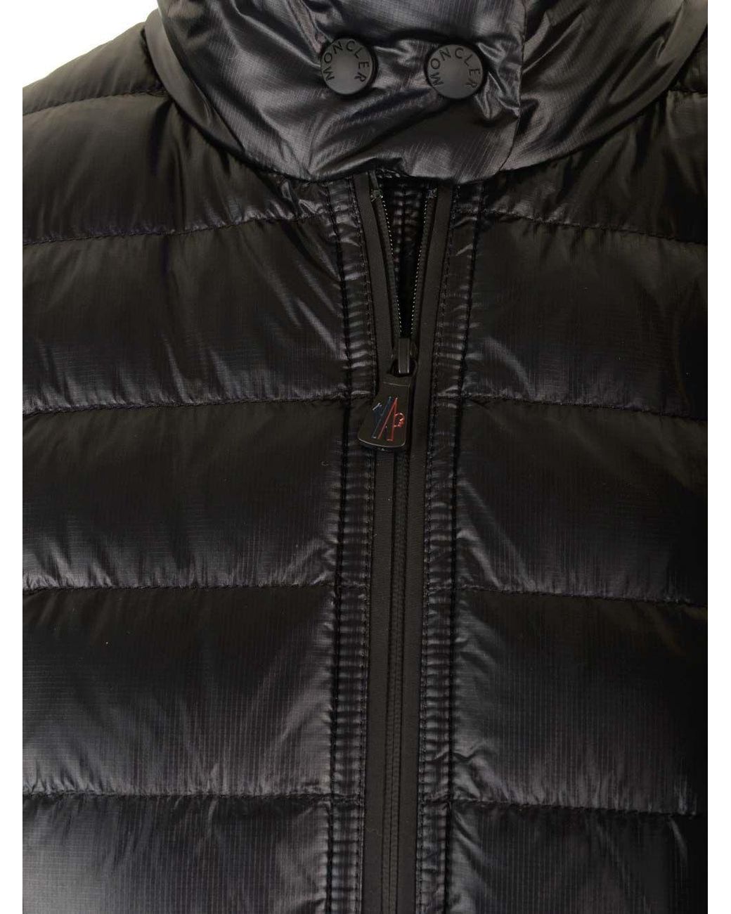 Moncler Black Walibi Short Down Jacket