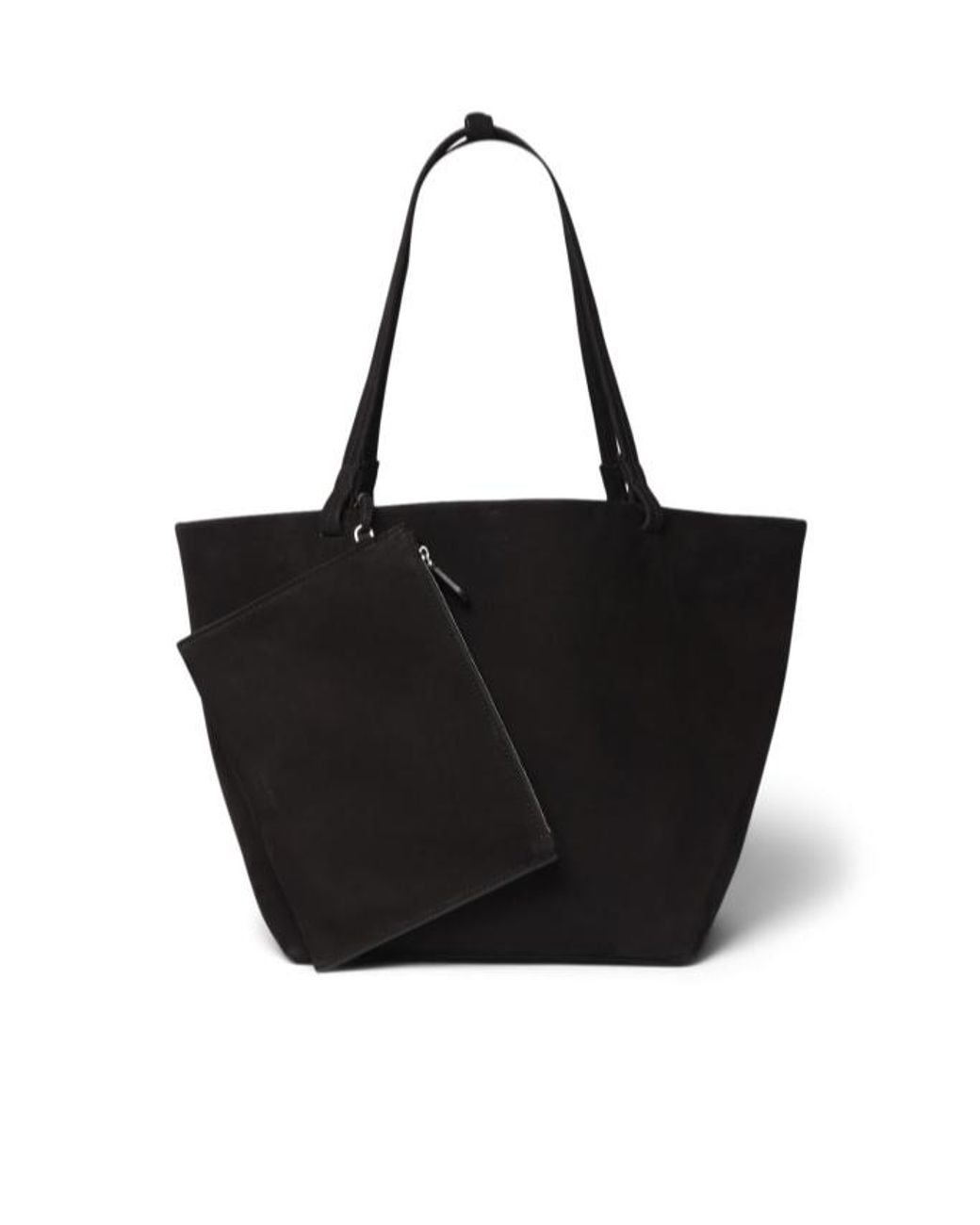 The Row Black Snap Handbag