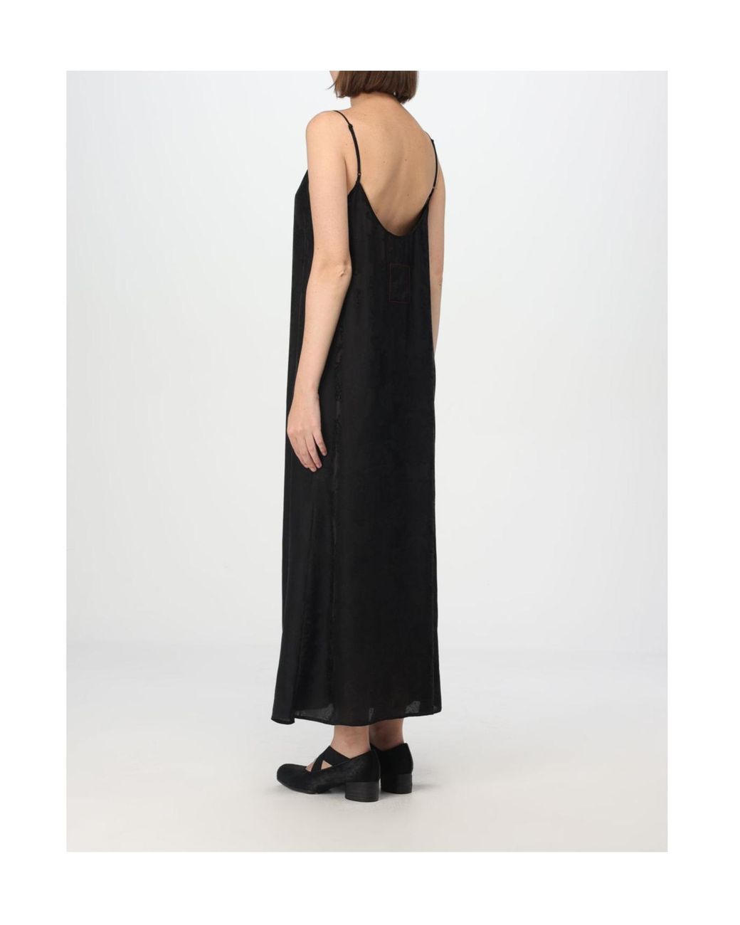 Uma Wang Black Suspender Dress