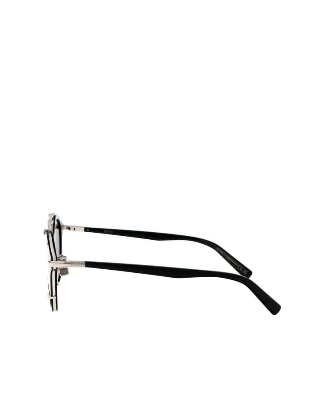 Dior Multicolor Round Frame Sunglasses for men