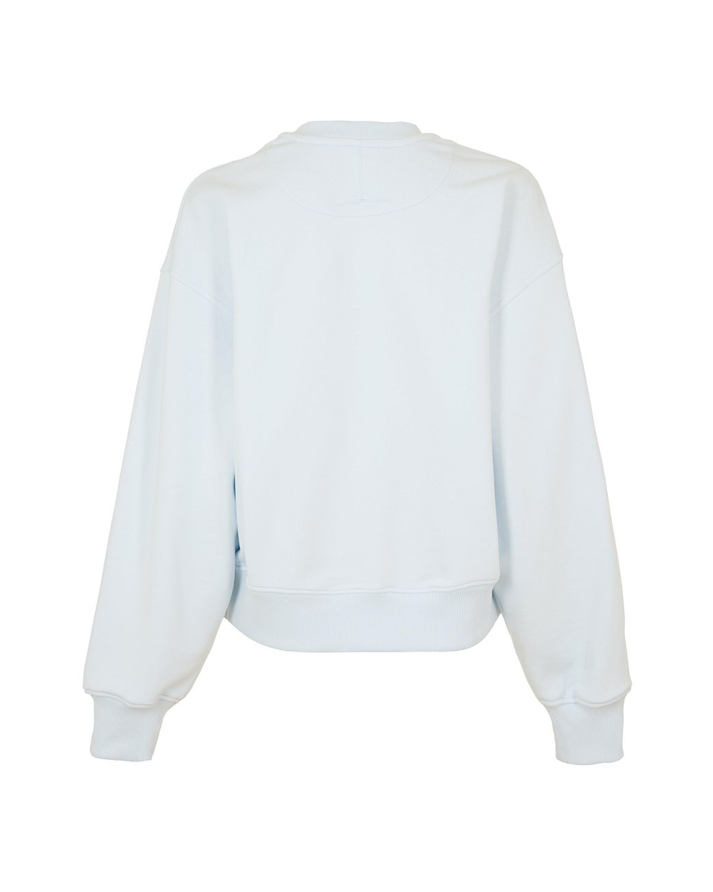 McQueen Blue Logo Crew Sweatshirt