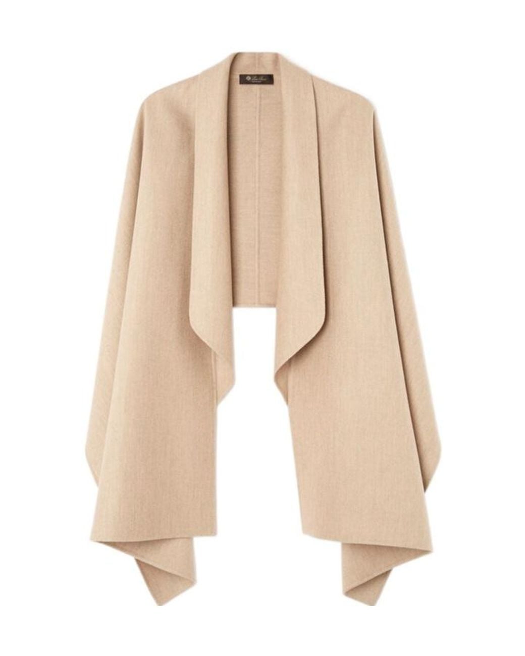 Loro Piana Natural Violante Cape