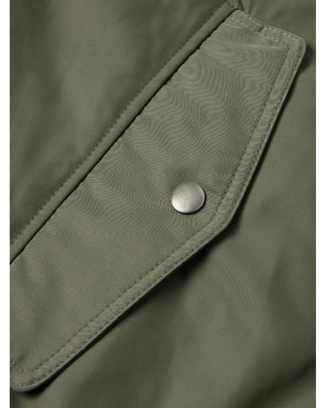 Dries Van Noten Green Long Sleeve Casual Jacket for men