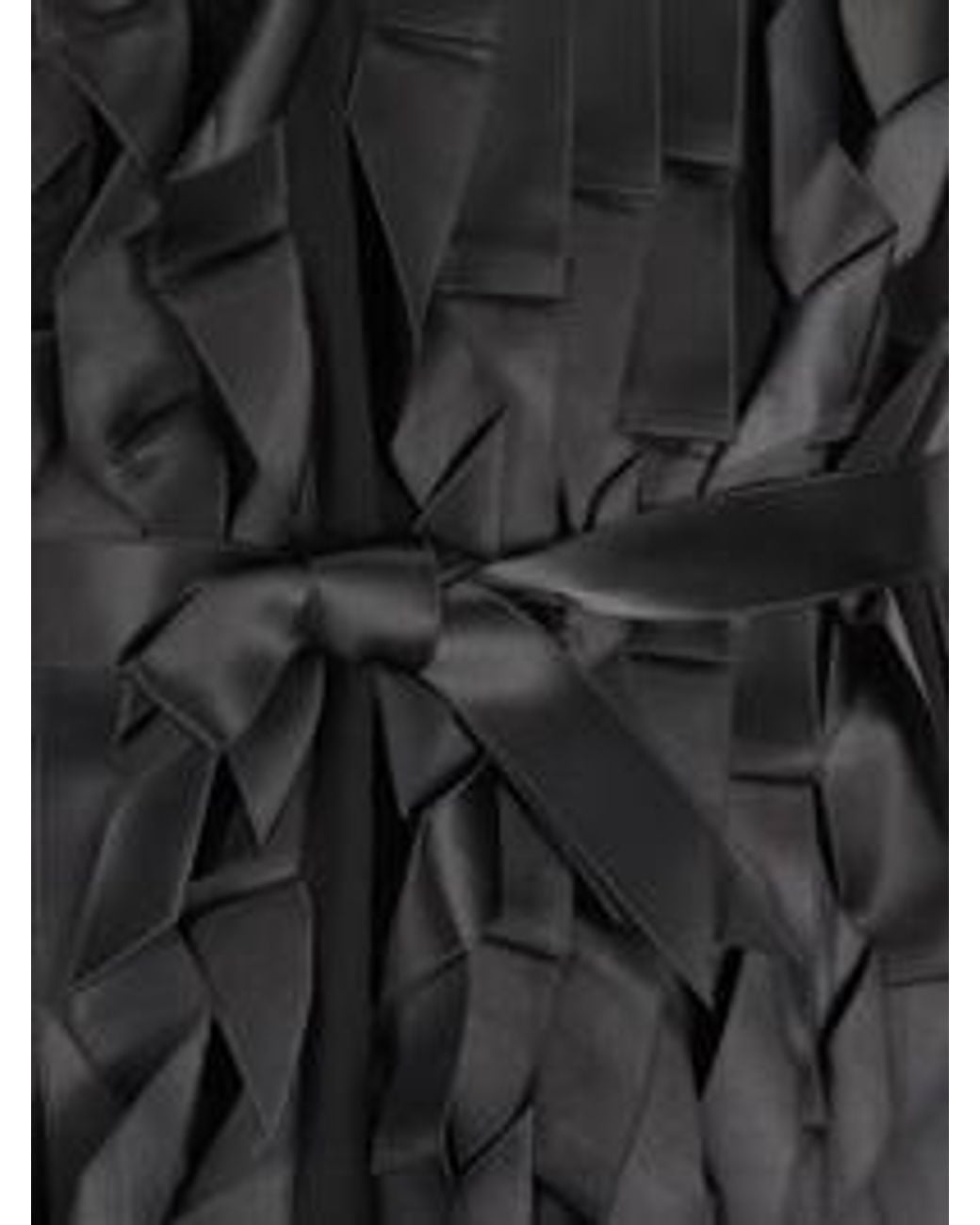 Prada Black Sablé Crewneck Sleeveless Dress