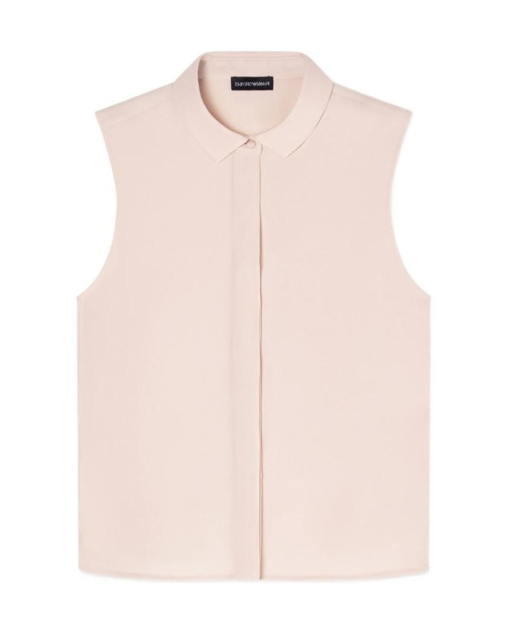 Emporio Armani Pink Sleeveless Shirt