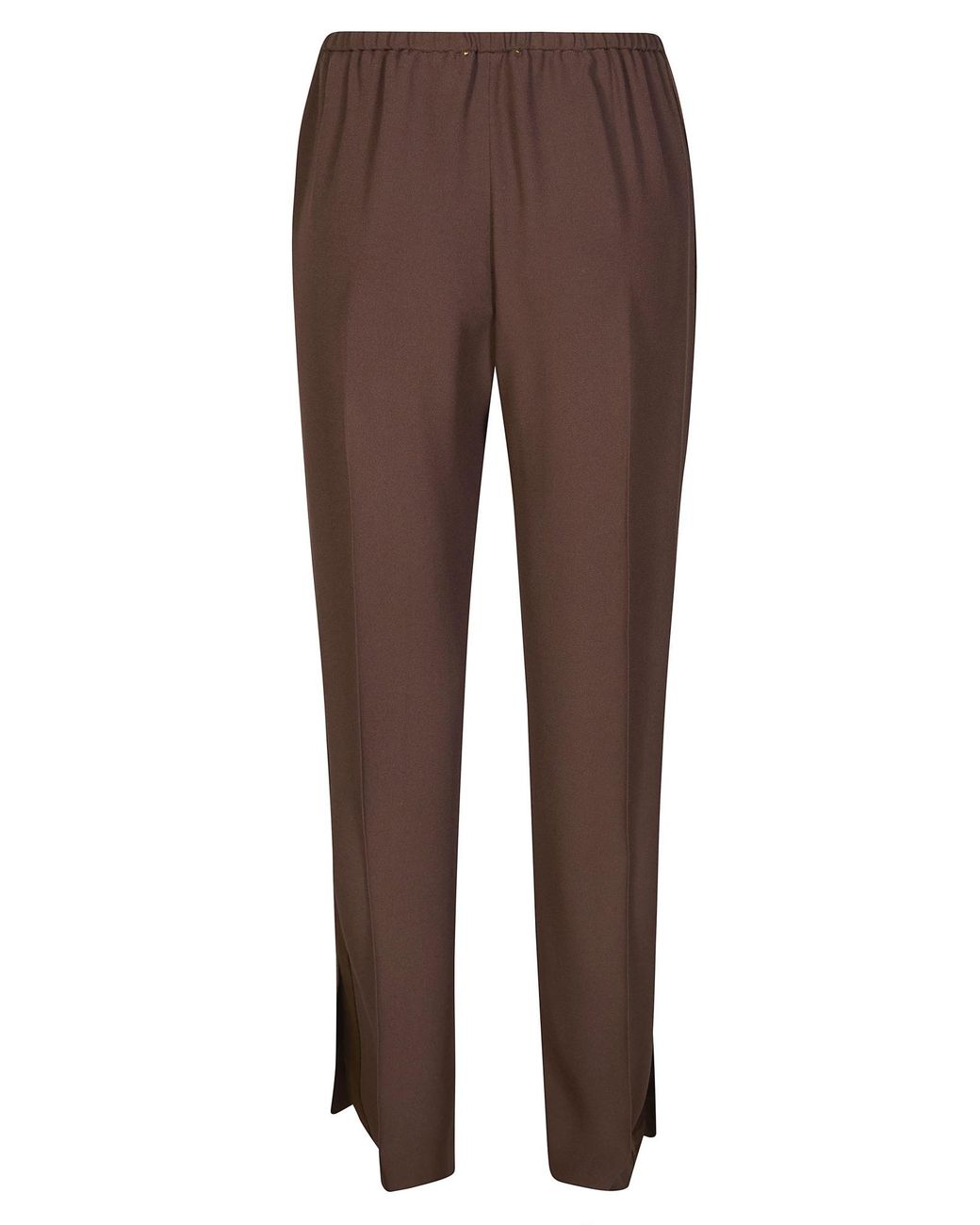Forte_forte Brown Elasticated Trousers