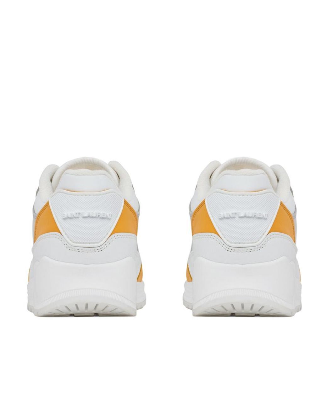 Saint Laurent White Bump Shoes for men