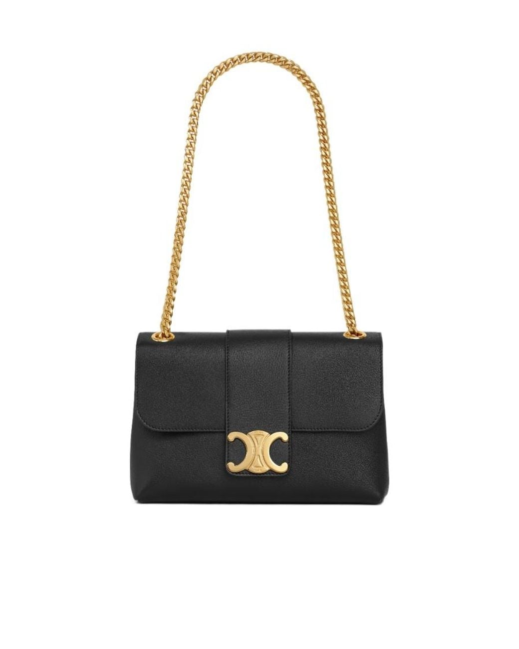 Céline Black Medium Victoire Bag