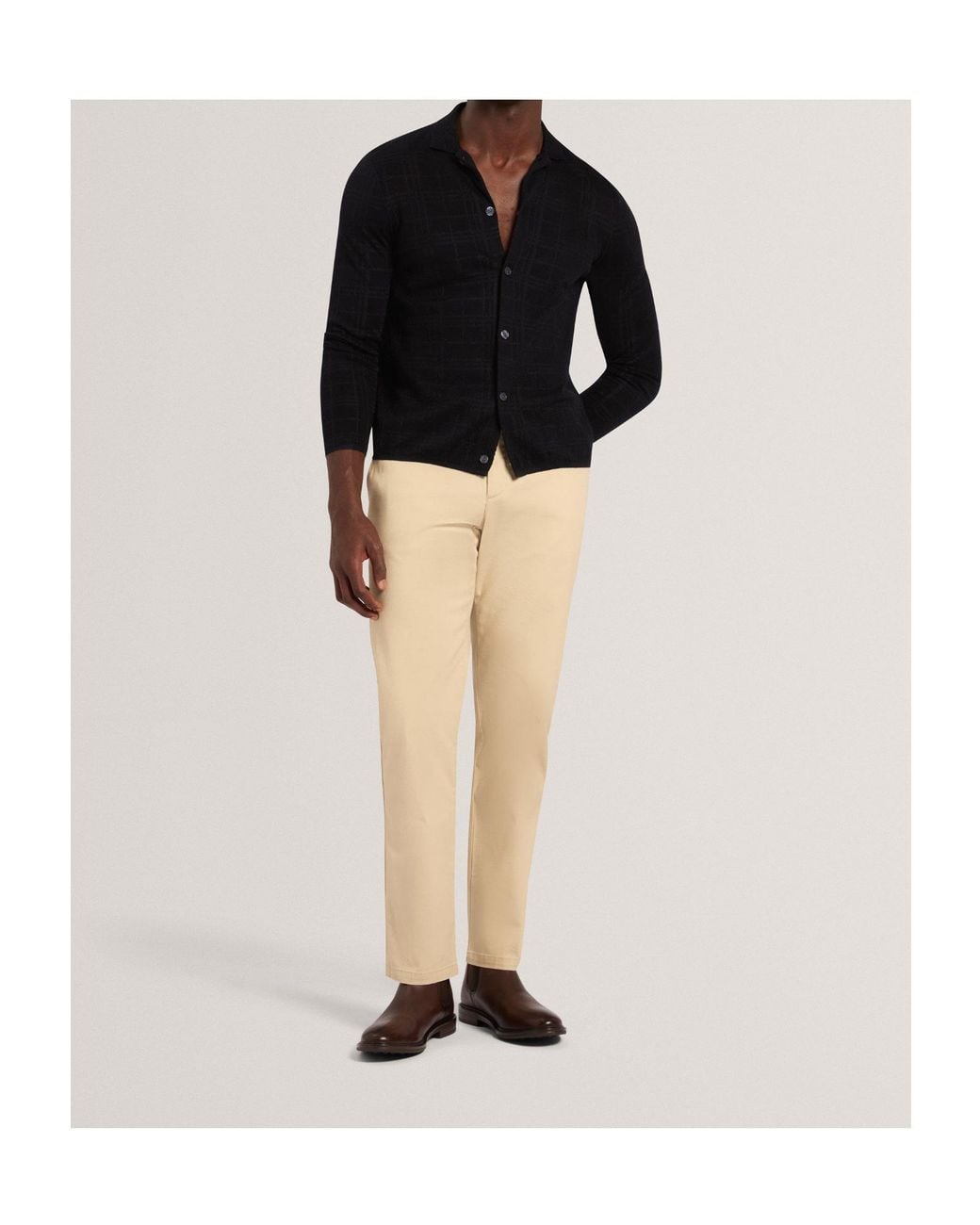 Balmain Black Lapel Shirt for men